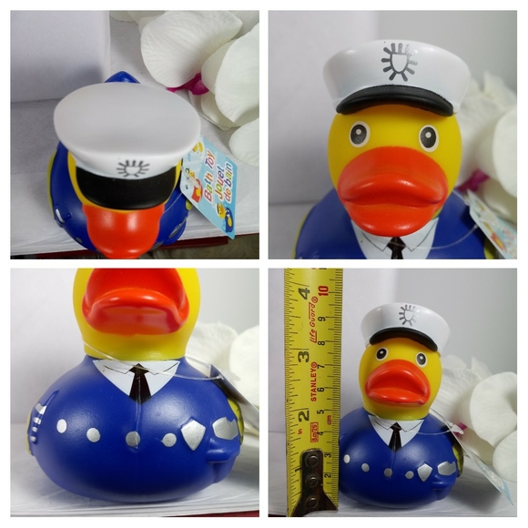 🎈4/$12 Police Man Novelty Rubber Ducky NEW - Picture 10 of 15